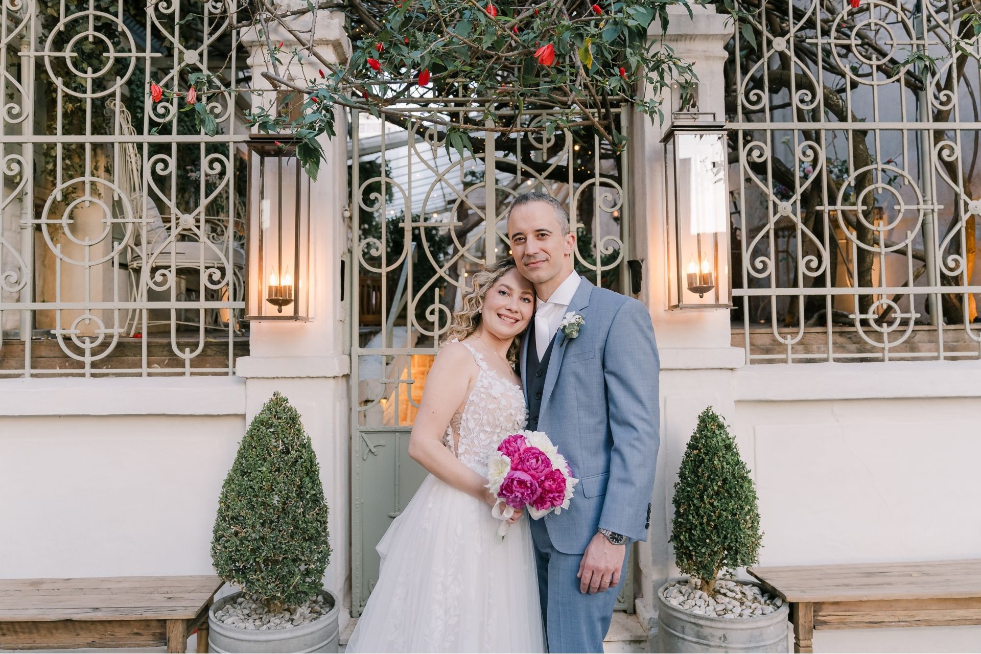 Casamento boho à tarde